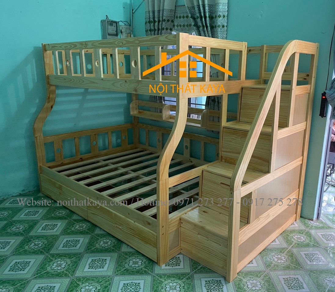 Giường Tầng Cao Cấp OBA 1m2-1m4