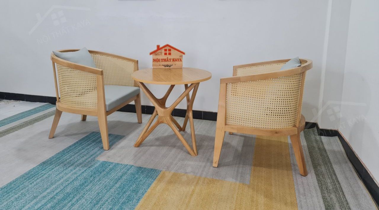 Sofa Vòm 2 Ghế + Bàn Chân Sao (2)