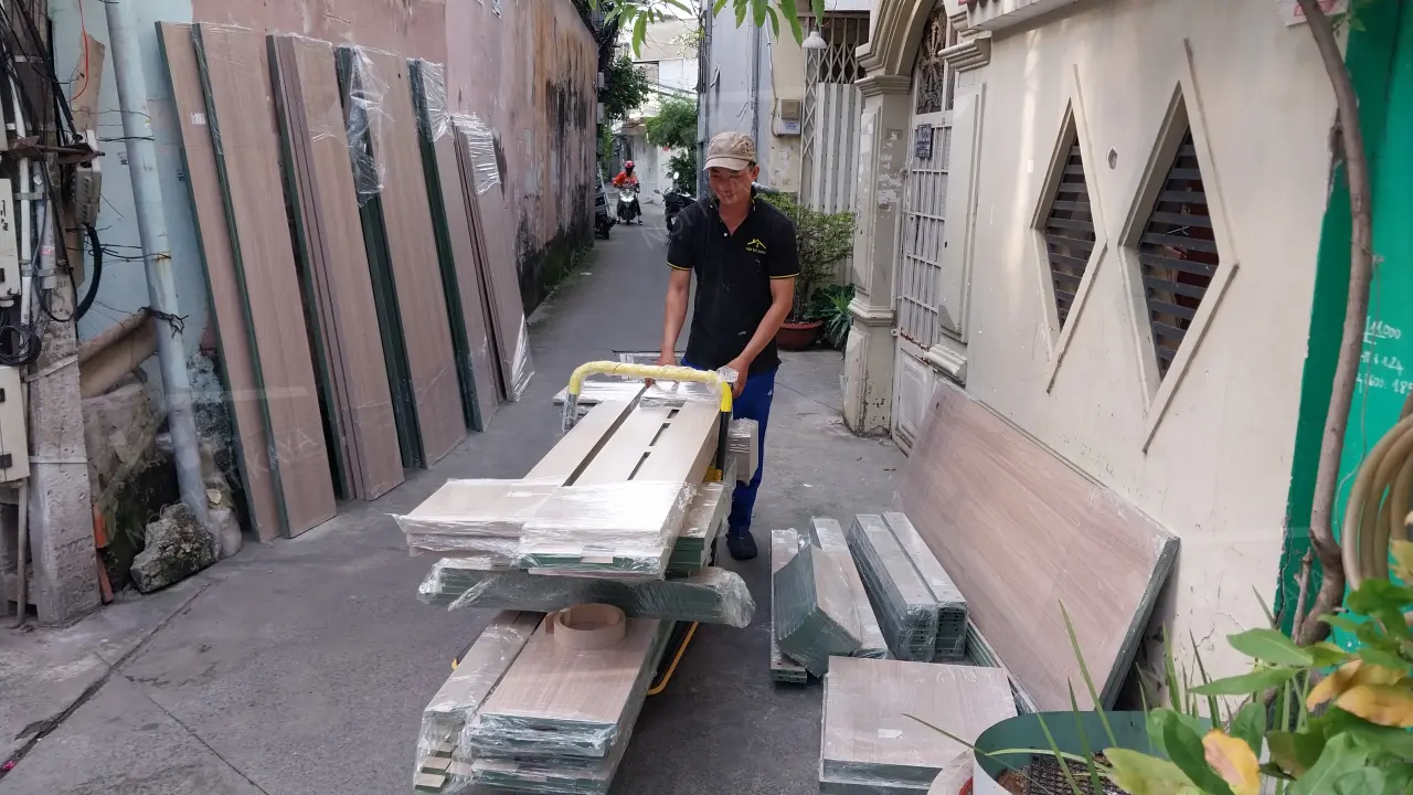 Công Trình Căn Hộ Dịch Vụ Anh Loan - Gò Vấp (1)