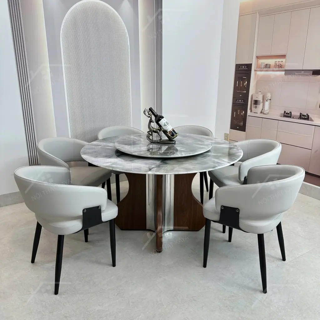 Bộ Bàn Ghế Nhập Khẩu Duke - 6 Ghế - K84 (1)