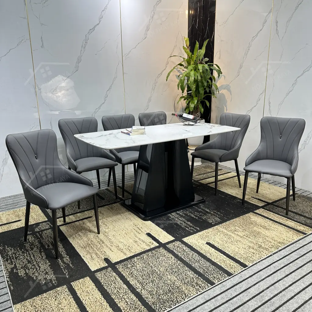 Bộ Bàn Ghế Nhập Khẩu Eric - 6 Ghế - K56