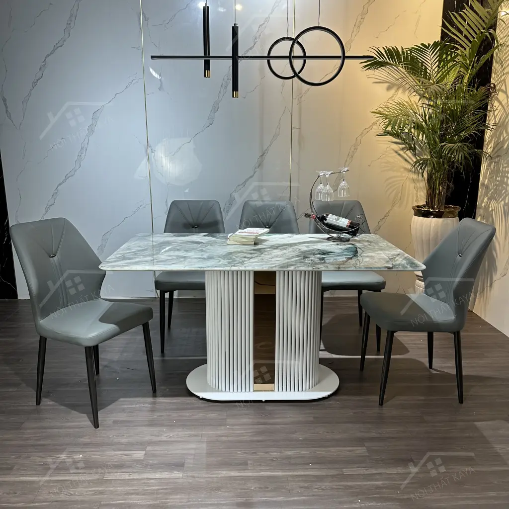 Bộ Bàn Ghế Nhập Khẩu Roman - 6 Ghế - K37
