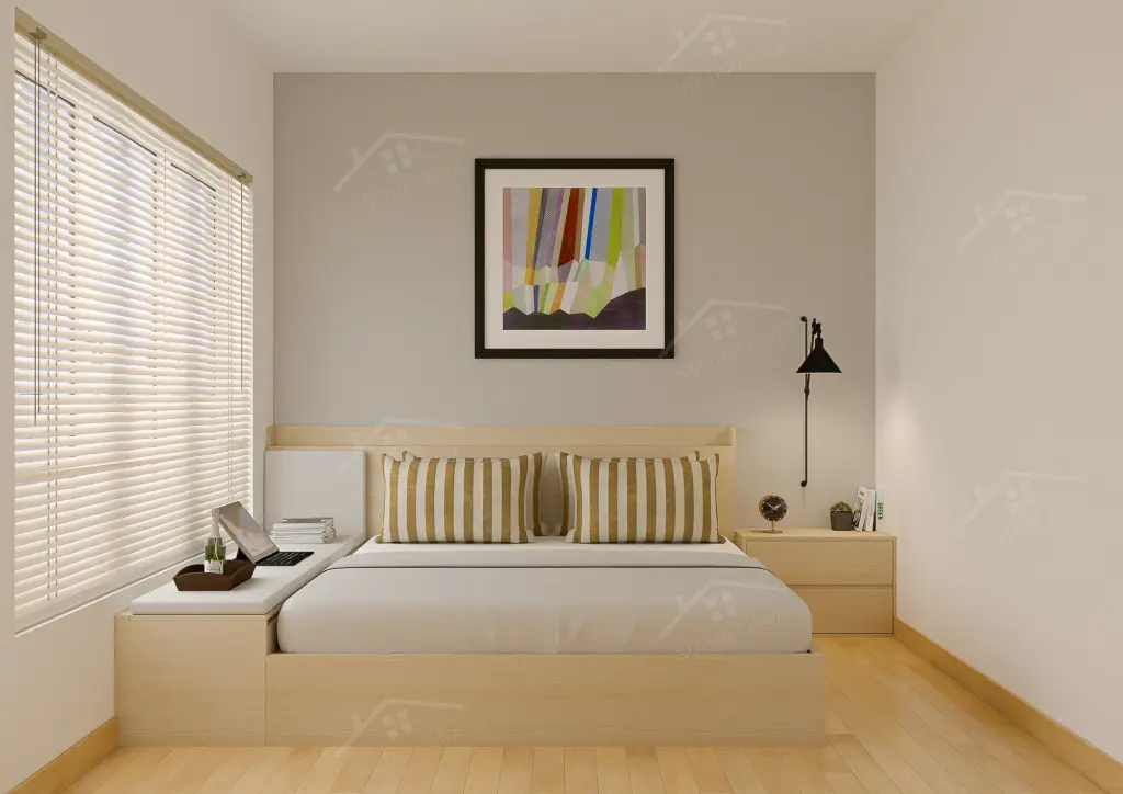 Giường Gỗ Công Nghiệp Ggcn044 (1)