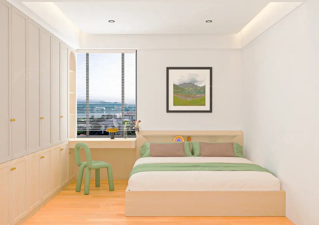Giường Gỗ Công Nghiệp Ggcn069 (1)