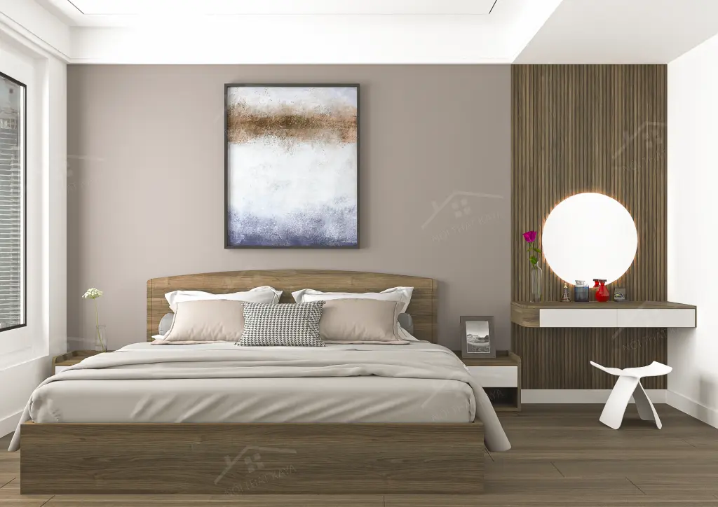 Giường Gỗ Công Nghiệp Ggcn073 (1)
