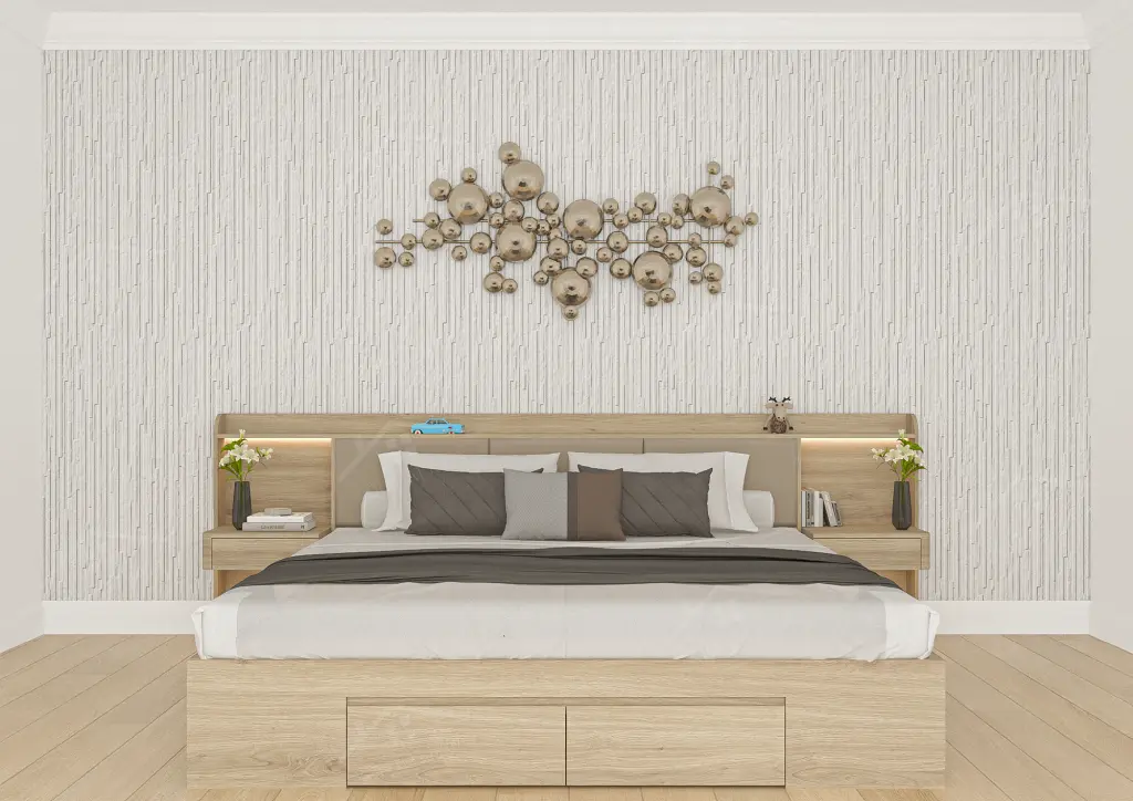 Giường Gỗ Công Nghiệp Ggcn083 (1)